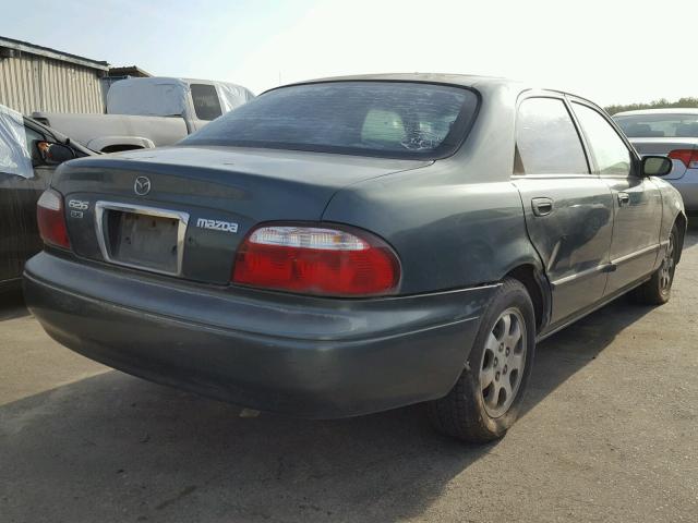 1YVGF22C0Y5178256 - 2000 MAZDA 626 ES GREEN photo 4