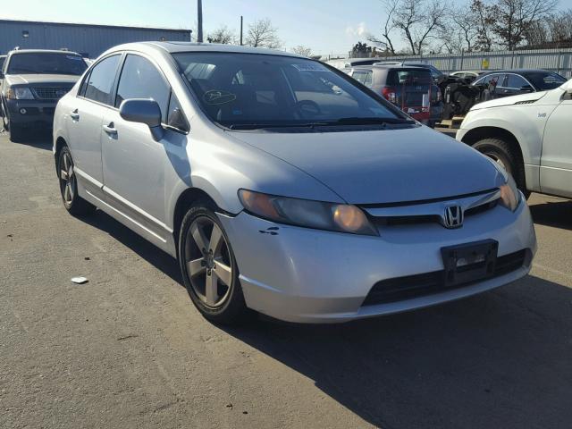 1HGFA16847L134014 - 2007 HONDA CIVIC EX SILVER photo 1