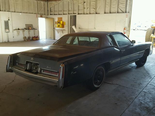 6L47S6Q309229 - 1976 CADILLAC ELDORADO GREEN photo 4