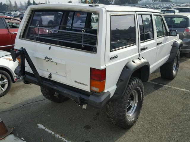 1J4FJ28L1KL548800 - 1989 JEEP CHEROKEE WHITE photo 4