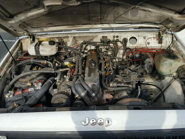 1J4FJ28L1KL548800 - 1989 JEEP CHEROKEE WHITE photo 7