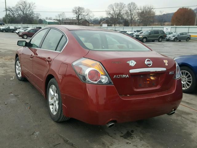 1N4AL21E48C220579 - 2008 NISSAN ALTIMA 2.5 MAROON photo 3