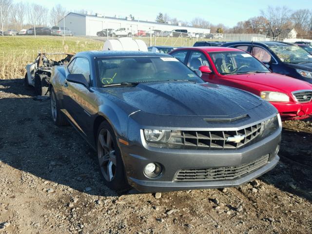 2G1FJ1EJ5B9115371 - 2011 CHEVROLET CAMARO SS GRAY photo 1