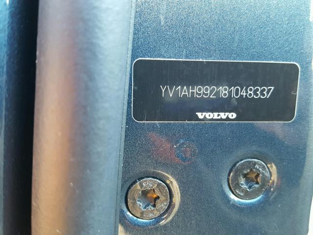 YV1AH992181048337 - 2008 VOLVO S80 T6 TUR BLUE photo 10