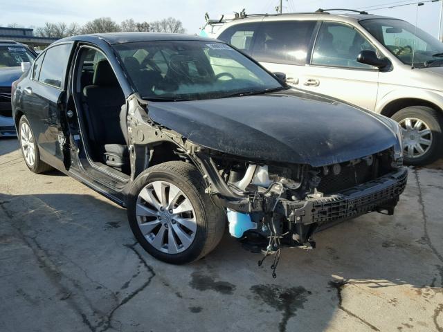 1HGCR2F84DA260172 - 2013 HONDA ACCORD EXL BLACK photo 1