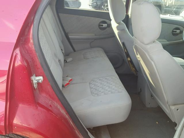 2CNDL63F766024688 - 2006 CHEVROLET EQUINOX LT BURGUNDY photo 6