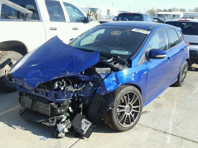 1FADP3L93DL353450 - 2013 FORD FOCUS ST BLUE photo 2