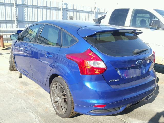 1FADP3L93DL353450 - 2013 FORD FOCUS ST BLUE photo 3