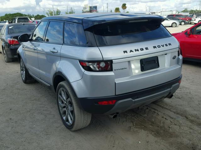 SALVV2BG4EH895278 - 2014 LAND ROVER RANGE ROVE SILVER photo 3