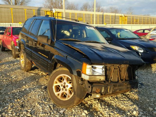 1J4GZ78Y0TC264503 - 1996 JEEP GRAND CHER BLACK photo 1