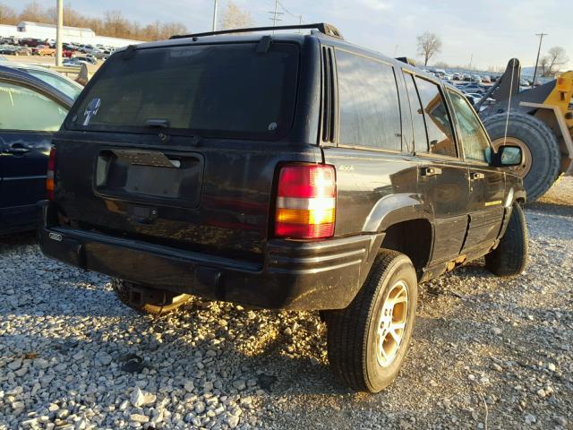 1J4GZ78Y0TC264503 - 1996 JEEP GRAND CHER BLACK photo 4