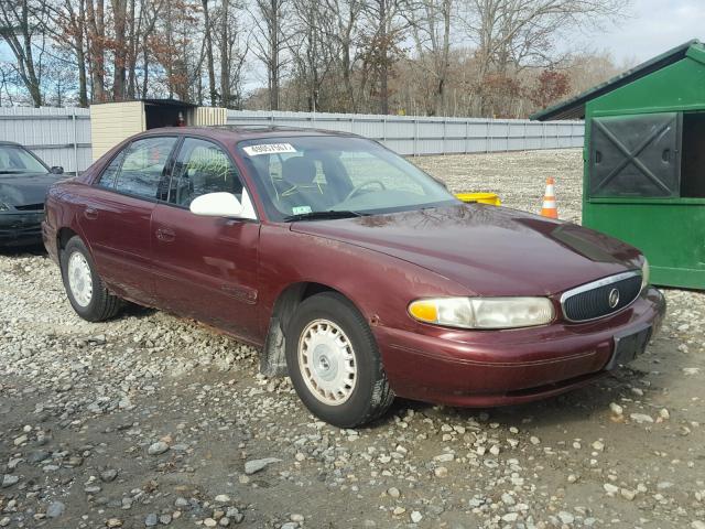 2G4WS52J021233984 - 2002 BUICK CENTURY CU MAROON photo 1