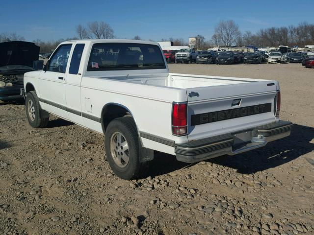 1GCCT19Z3N2150739 - 1992 CHEVROLET S TRUCK S1 WHITE photo 3