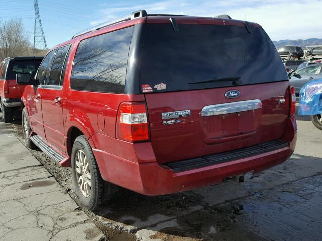 1FMJK2A55DEF54806 - 2013 FORD EXPEDITION RED photo 3