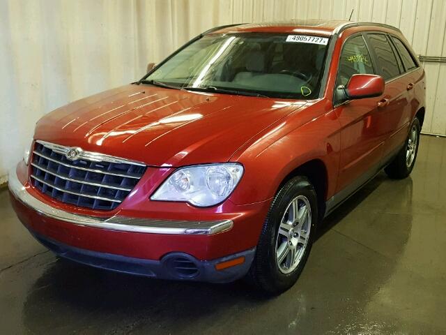 2A8GF68X37R299672 - 2007 CHRYSLER PACIFICA T RED photo 2