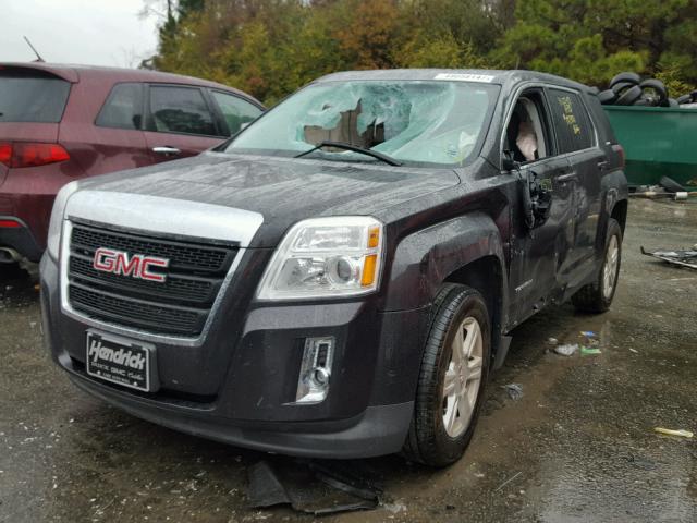 2GKALMEK2F6137636 - 2015 GMC TERRAIN SL BLACK photo 2