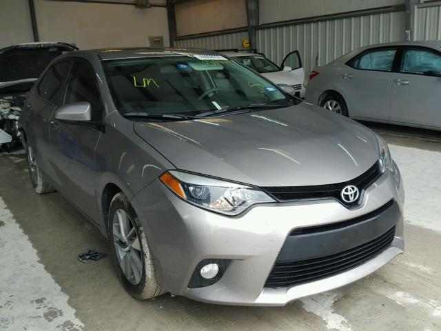 5YFBPRHE4EP035887 - 2014 TOYOTA COROLLA EC 灰色 照片 1