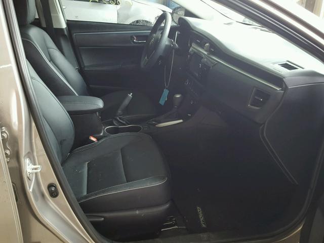 5YFBPRHE4EP035887 - 2014 TOYOTA COROLLA EC 灰色 照片 5