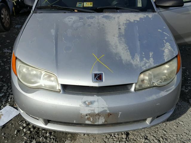 1G8AW12F74Z199585 - 2004 SATURN ION LEVEL SILVER photo 7