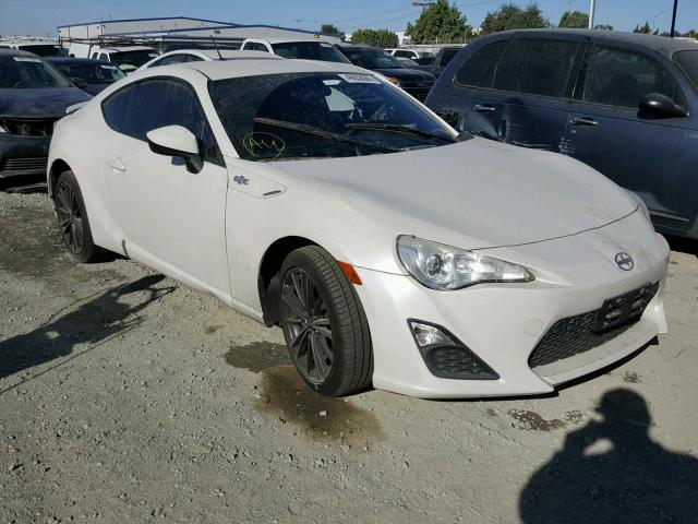 JF1ZNAA1XE8703593 - 2014 TOYOTA SCION FR-S WHITE photo 1