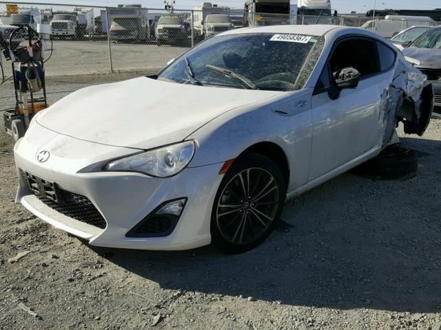 JF1ZNAA1XE8703593 - 2014 TOYOTA SCION FR-S 白色 照片 2