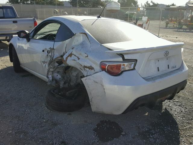 JF1ZNAA1XE8703593 - 2014 TOYOTA SCION FR-S 白色 照片 3