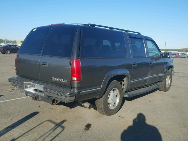 3GNFK16R1XG142306 - 1999 CHEVROLET SUBURBAN K GRAY photo 4