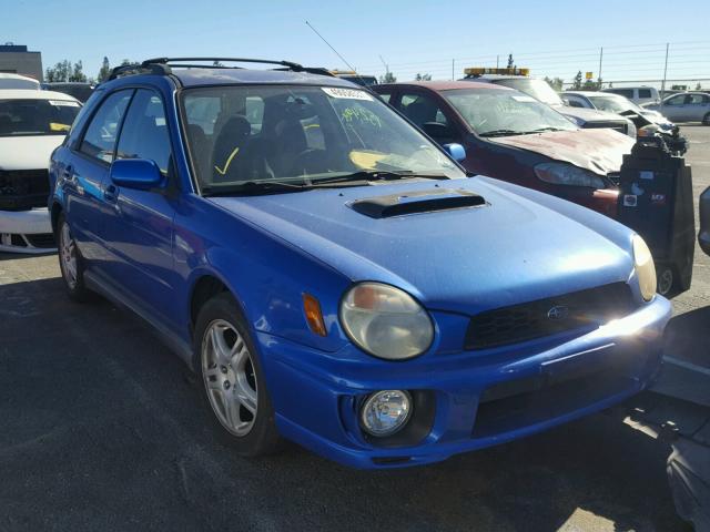 JF1GG29683G810345 - 2003 SUBARU IMPREZA WR BLUE photo 1