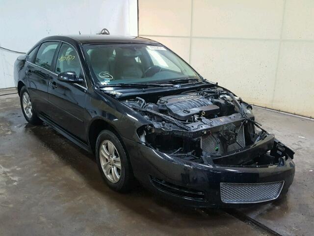 2G1WF5E36D1227852 - 2013 CHEVROLET IMPALA LS BLACK photo 1