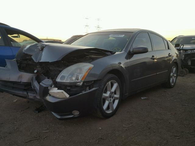 1N4BA41E66C812455 - 2006 NISSAN MAXIMA SE GRAY photo 2