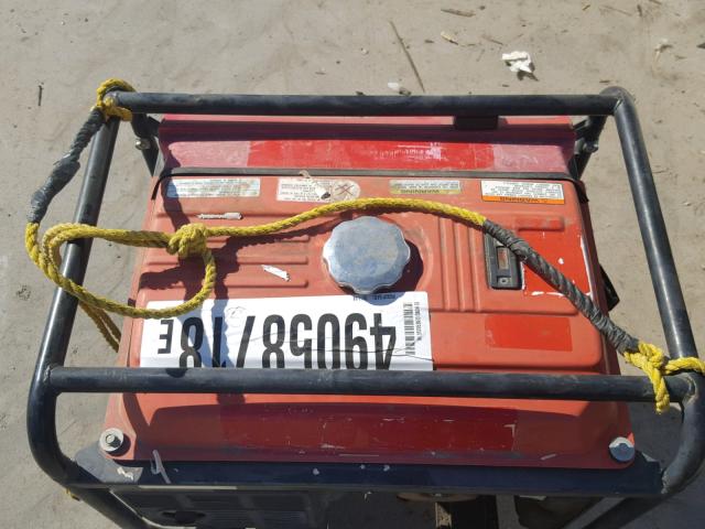 GC052329708 - 1992 HONDA GENERATOR RED photo 8