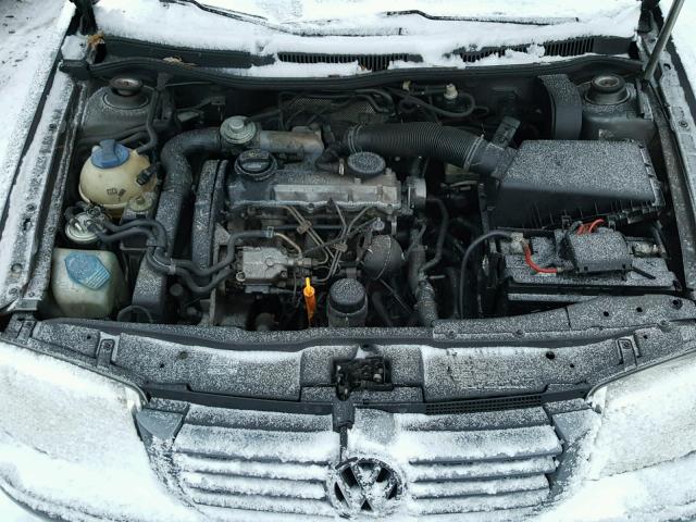 3VWRP69M63M195385 - 2003 VOLKSWAGEN JETTA GL T GRAY photo 7