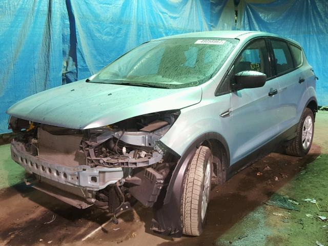 1FMCU0F70DUD15896 - 2013 FORD ESCAPE S BLUE photo 2