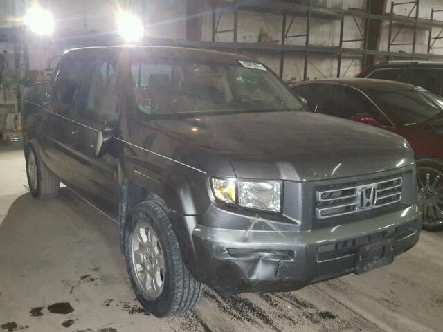 2HJYK16577H527055 - 2007 HONDA RIDGELINE GRAY photo 1