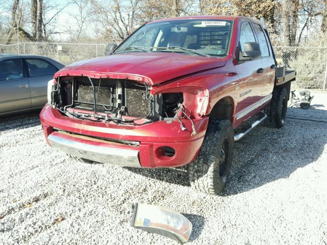 3D7KS28D26G288992 - 2006 DODGE RAM 2500 S BURGUNDY photo 2