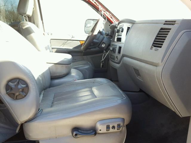 3D7KS28D26G288992 - 2006 DODGE RAM 2500 S BURGUNDY photo 5