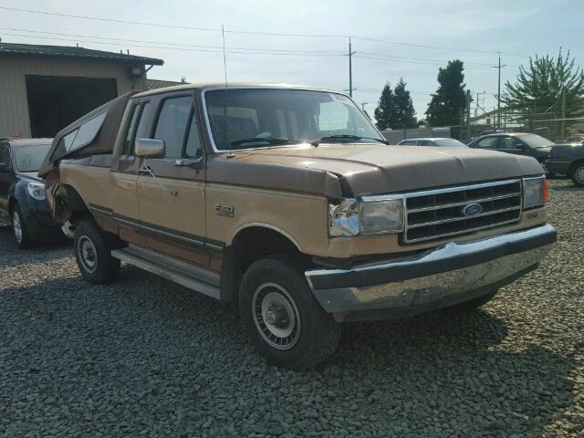 1FTEX14NXKKB48130 - 1989 FORD F150 TWO TONE photo 1