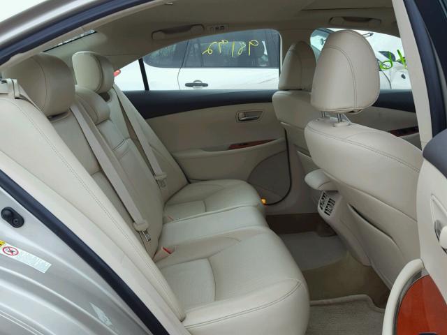 JTHBK1EG7B2438566 - 2011 LEXUS ES 350 BEIGE photo 6