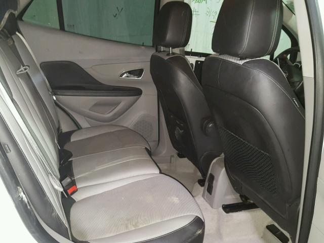 KL4CJBSB8DB084075 - 2013 BUICK ENCORE CON WHITE photo 6