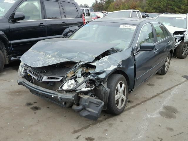 1HGCM56884A065353 - 2004 HONDA ACCORD EX GREEN photo 2