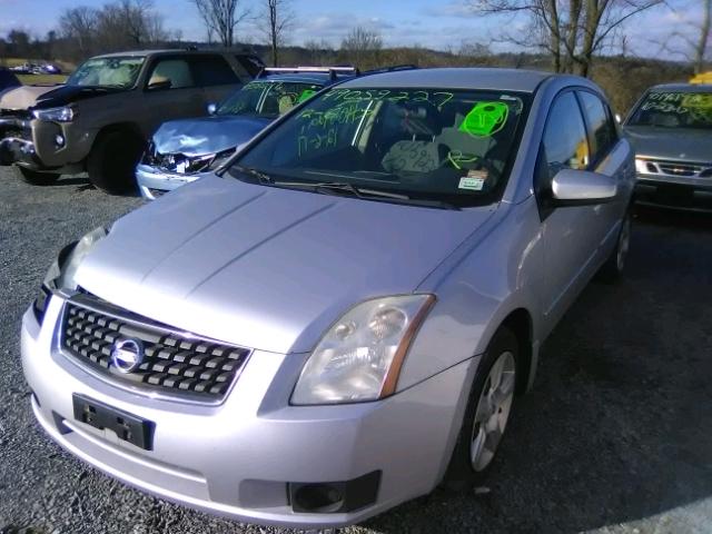 3N1AB61E47L648551 - 2007 NISSAN SENTRA 2.0 SILVER photo 2