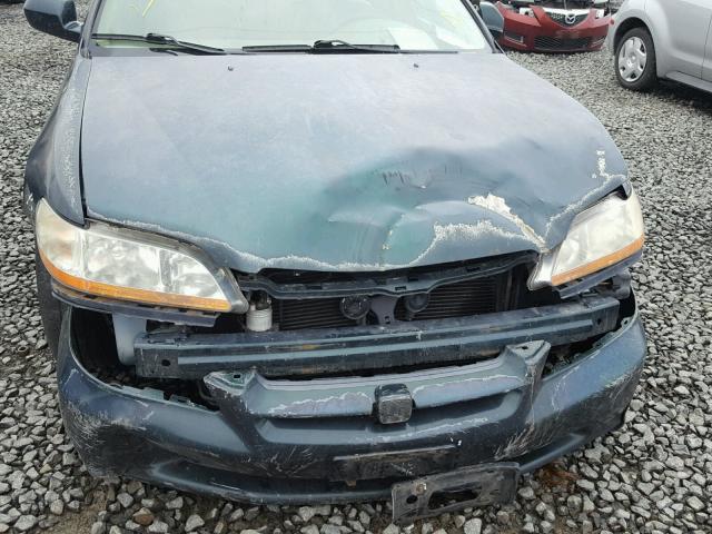 1HGCG1656XA066267 - 1999 HONDA ACCORD EX GREEN photo 9