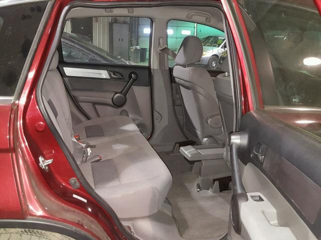 5J6RE4H34BL017071 - 2011 HONDA CR-V LX RED photo 6