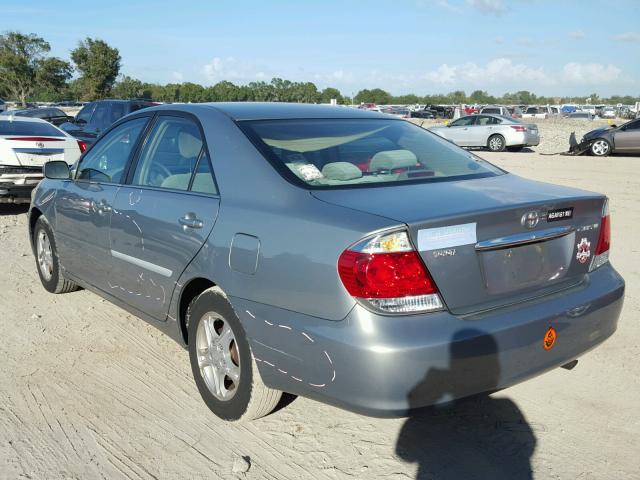 4T1BE30KX5U597005 - 2005 TOYOTA CAMRY LE 绿色 照片 3