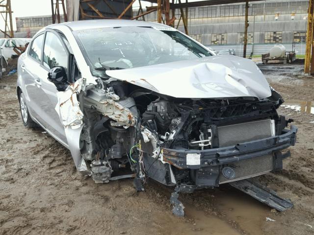 KNADM4A3XG6565575 - 2016 KIA RIO LX SILVER photo 1