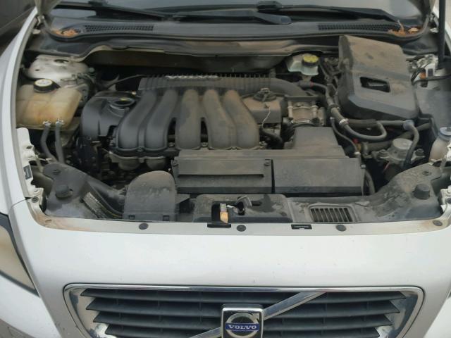 YV1MS382182365168 - 2008 VOLVO S40 2.4I SILVER photo 7