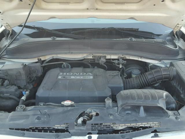 2HJYK16446H555515 - 2006 HONDA RIDGELINE WHITE photo 7