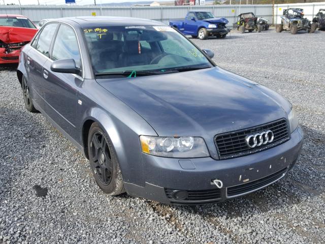 WAULT68E63A177316 - 2003 AUDI A4 3.0 QUA GRAY photo 1