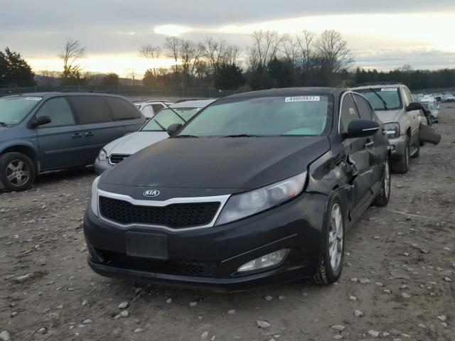 5XXGM4A73DG150971 - 2013 KIA OPTIMA LX BLACK photo 2