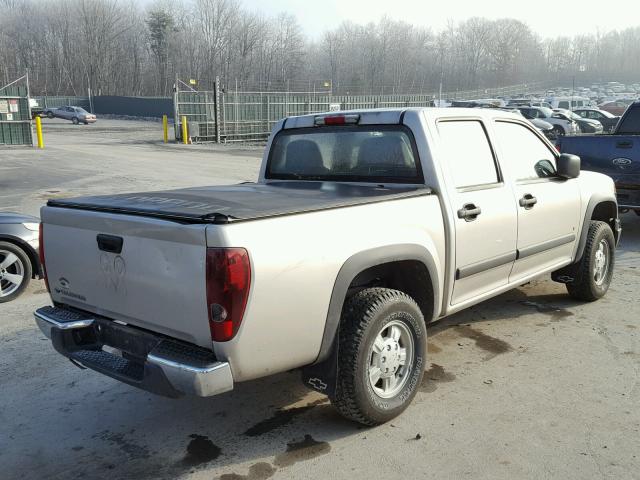 1GCDT138X68328374 - 2006 CHEVROLET COLORADO TAN photo 4